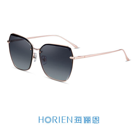 海俪恩新款红钻石切割墨镜女开车专用炫彩韩版潮太阳镜N6709 商品图3
