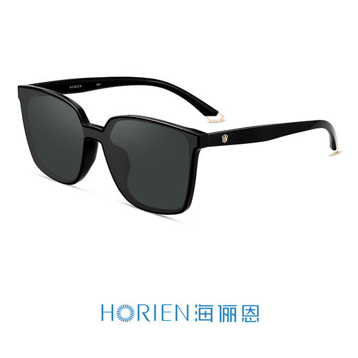 海俪恩年新款时尚墨镜男潮个性方形经典太阳镜男街拍眼镜N6751 商品图1