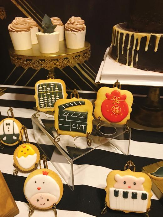 高端黑金款甜品台 商品图2