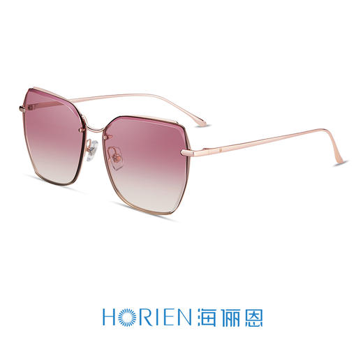 海俪恩新款红钻石切割墨镜女开车专用炫彩韩版潮太阳镜N6709 商品图0