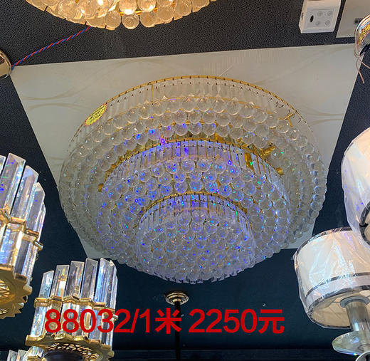 88032/1米 圆水晶灯 商品图0
