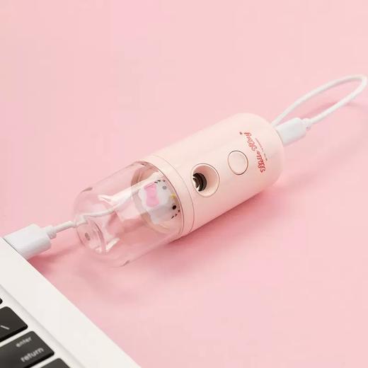 亿觅纳米喷雾补水仪充电宝hellokitty可爱卡通少女心手持随身美容仪可充电usb加湿器脸部保湿小型迷你萌emie 商品图2