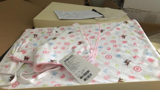 出生致礼 纱布包被礼盒 男女款 商品图0