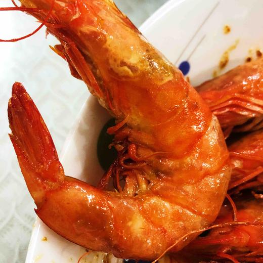 马来虾皇1.5kg，活冻生虾🦐个头超大有一只手掌大，味鲜嫩弹，壳薄虾肥，只卖虾不卖冰渣 商品图2