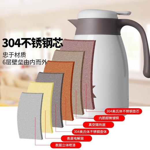 大嘴猴保温壶家用热水壶大容量热水瓶304不锈钢办公室暖水开水壶 商品图2