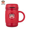 大嘴猴（PaulFrank）PFD005保温杯黑色商务办公水杯带把手真空不锈钢杯子340ML 商品缩略图1