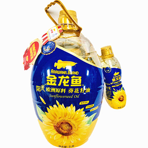 金龙鱼阳光葵花籽油5L+400ml/组 商品图0