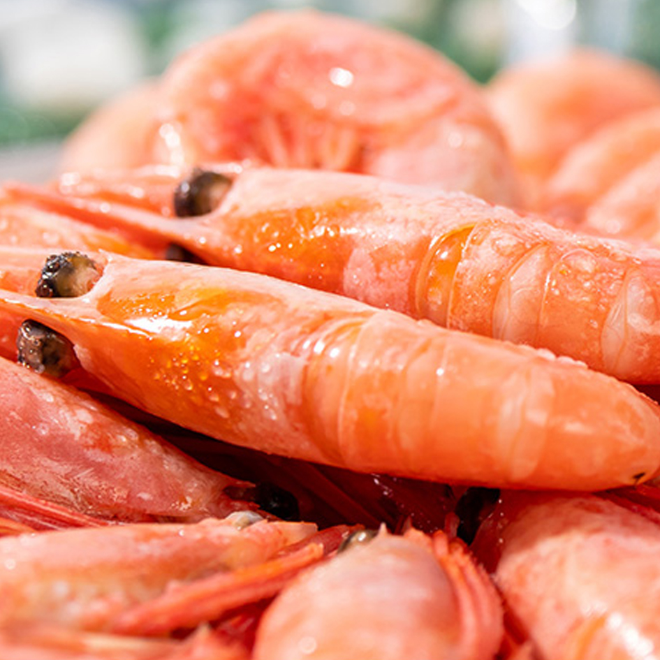 北极熊冰虾毛重3.5斤盒装