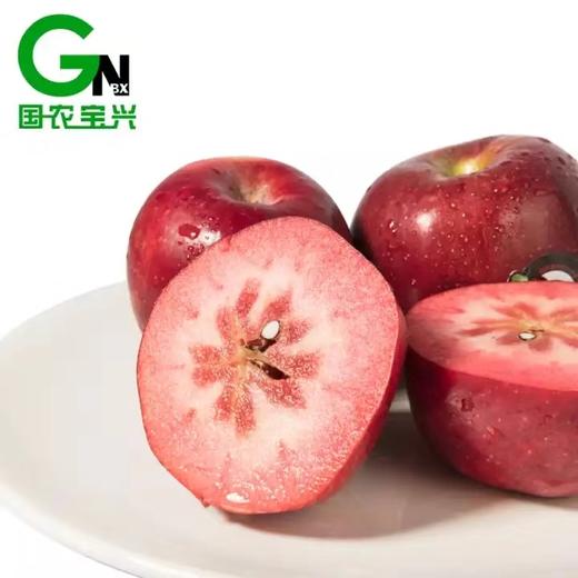 【顺丰发货】【特级红肉红心苹果】瑞士鲜食红色之爱 精品水果礼盒8颗装 商品图2