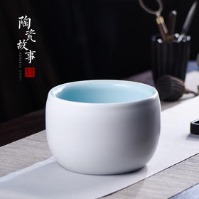 茶道配件-茶洗-陶瓷定窑、汝窑水洗