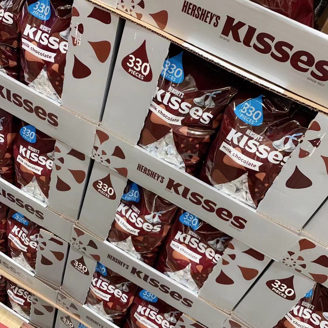 hershey"s kisses 好时之吻圣诞版水滴牛奶巧克力 1.