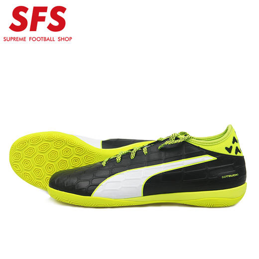 SFS正品PUMA evoTOUCH 3 IT/IC室内平底男子足球鞋103752-01 商品图1