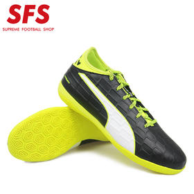 SFS正品PUMA evoTOUCH 3 IT/IC室内平底男子足球鞋103752-01