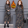 AHM-mmht7618冬季民族风印花加绒加厚复古棉麻棉服外套 商品缩略图1