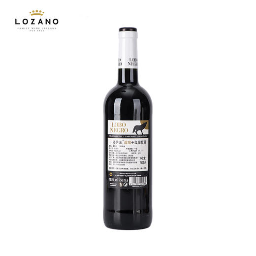 【迷雾幽灵狼】洛萨诺酒庄 战狼干红葡萄酒 西班牙进口原瓶 葡萄酒酒 红酒 有樱桃 车厘子 草莓香气  单支装 幽灵舰队力荐 商品图1
