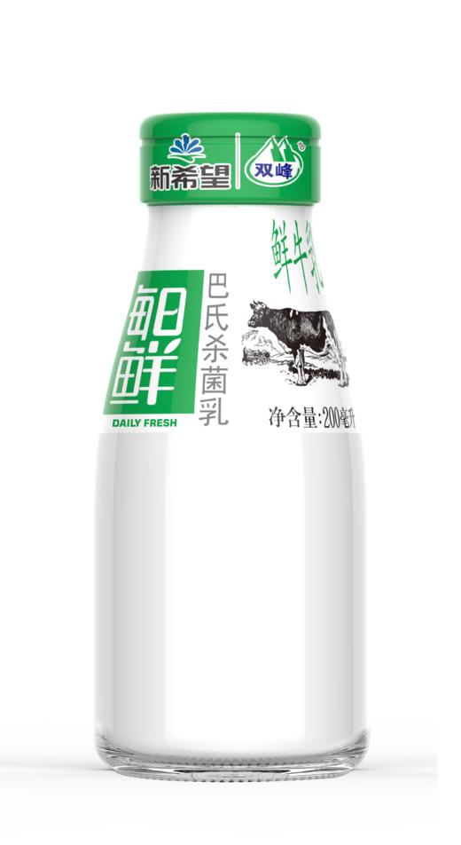 200ml每日鲜鲜牛奶玻璃瓶 商品图0