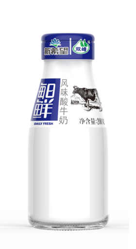 200g每日鲜酸牛奶玻璃瓶