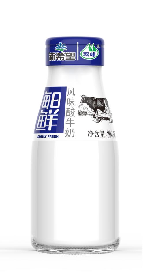 200g每日鲜酸牛奶玻璃瓶 商品图0