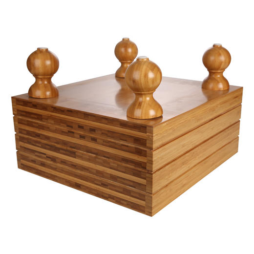 全竹围棋棋墩 商品图4