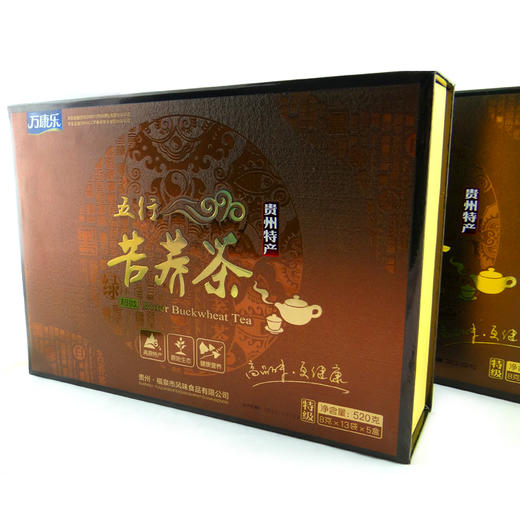 万康乐苦荞茶 茶礼盒 520g 商品图2