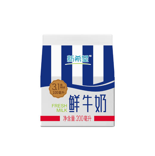 200ml屋顶盒鲜牛奶 商品图2