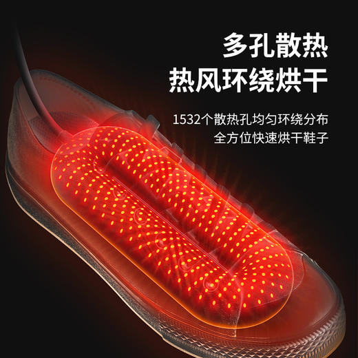【特价,2只组合装立减10元】向物烘鞋器——双核发热，除湿祛味 商品图3