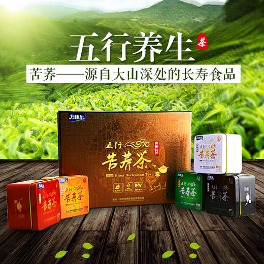 万康乐苦荞茶 茶礼盒 520g 商品图3