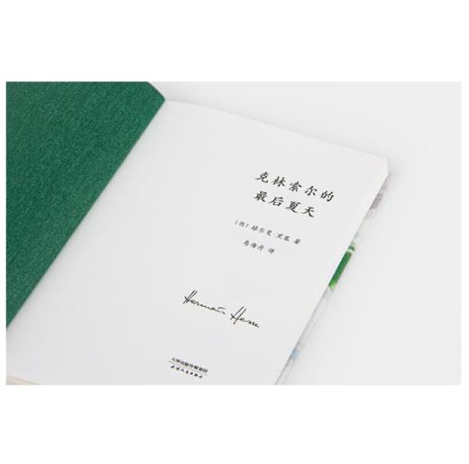 克林索尔的Z后夏天 赫尔曼 黑塞  世界青年的精神导师 诺贝尔文学奖得主 中篇小说 德国文学 果麦图书 商品图2