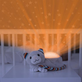 【新品】荷兰ZAZU星空投影仪新生宝宝睡眠安抚夜灯灯光多色调节动物毛绒玩具