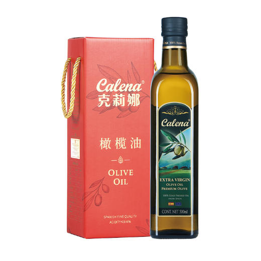 特级初榨橄榄油（原油进口）500ml*1/礼盒装(新旧两版包装随机发货) 商品图0