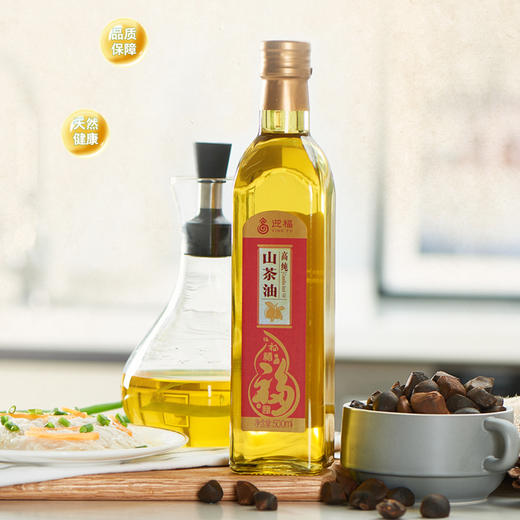 迎福高纯山茶油   500ml*1/裸装 商品图1