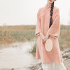 文艺中国风，水貂绒气质长款改良旗袍连衣裙YM-13006 商品缩略图3