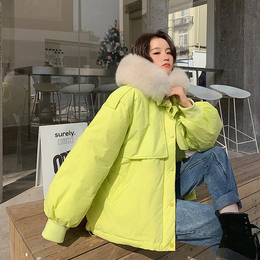 BF-8988冬季新款羽绒服韩版休闲时尚大码两穿外套 商品图0