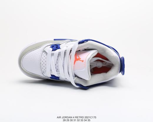 耐克NIKE Air Jordan 4 Retro 乔丹四代Aj4低帮儿童休闲时尚舒适篮球鞋 商品图4