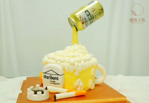 啤酒造型蛋糕 商品图0