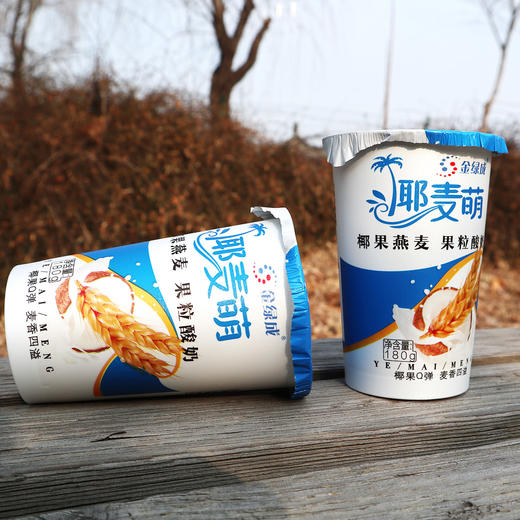 【推荐】新疆金绿成椰果燕麦果粒酸奶12杯*180克 商品图4