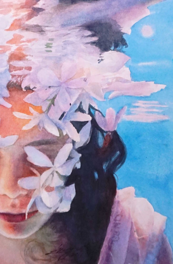 《水中花》