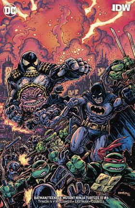 蝙蝠侠/忍者神龟 V3 斜线 Batman Teenage Mutant Ninja Turtles III（2019）变体