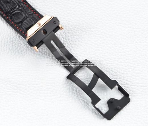 V6宇舶（恒bao）恒宝 F1赛道KingPower ，玫瑰金款，48MM，原版4100机芯，精钢外壳，透底，男表，皮表带！ 商品图8