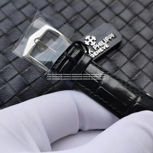 FL百达翡丽古典表系列5089G-062。38.6mm，中性腕表，自动上链机芯，皮表带，透底 商品图3