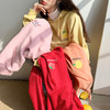 韩都衣舍2019秋冬新款女装韩版香味上衣宽松套头连帽加绒加厚卫衣 商品缩略图0