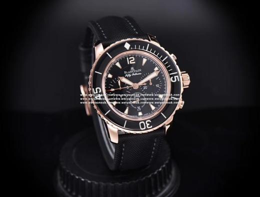 OM宝po五十噚5085F，直径45x15.5毫米，男士腕表，自动机械机芯，绢丝表带，密底。 商品图6