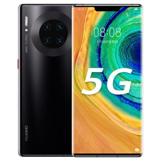 华为/HUAWEI Mate 30 Pro 5G版  8G+128G 亮黑色 商品图0