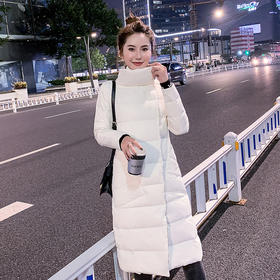 LYHB-5610新款白鸭绒中时尚轻薄双面穿韩版显瘦修身气质羽绒服女