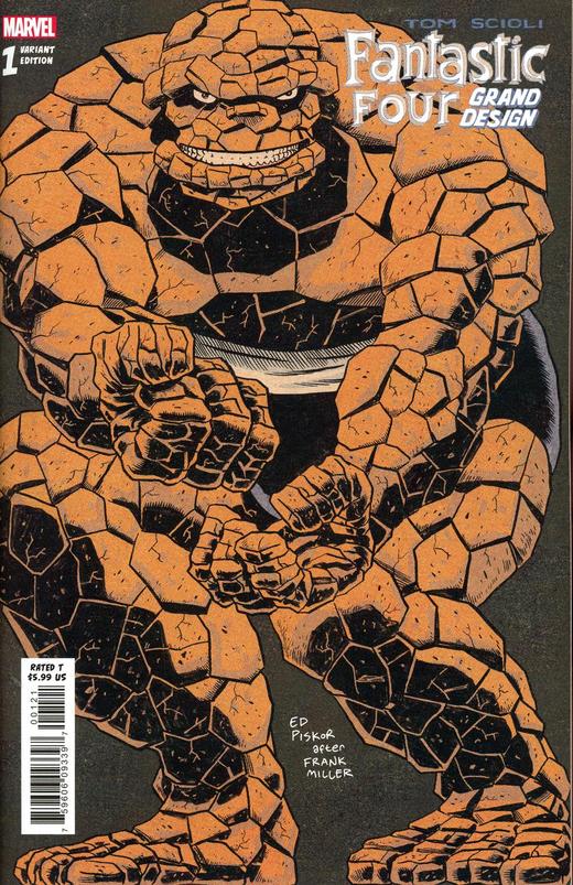 神奇四侠 宏图 支线 Fantastic Four Grand Design（2019）变体 商品图1