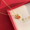周大福迪士尼新年联名款！福气米奇吊坠项链！两面均可！全套包装！一物多用！迎接2020米奇老鼠的“本命年 商品缩略图1