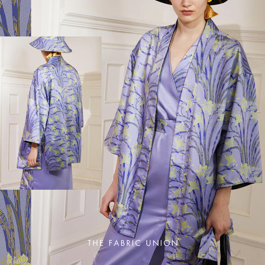 「TFU塔罗牌」中性两穿式和服保暖晨袍 “疗愈”&“金针花1897” 现货 商品图1