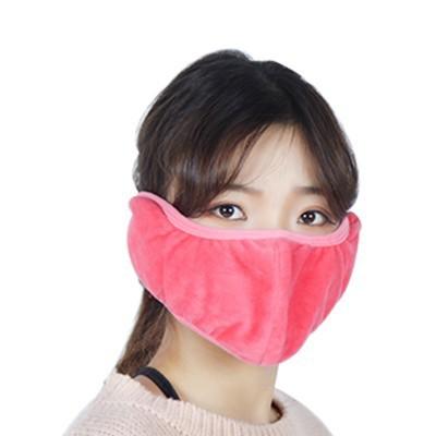 秋冬季骑车防风口罩 加厚二合一防尘保暖面罩 防寒男女冬天护耳罩时尚饰品 商品图5