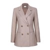金丝竖纹双排扣西服 商品缩略图0