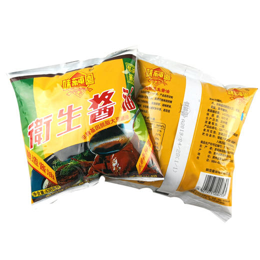 味莼园卫生酱油438ml/包 商品图0